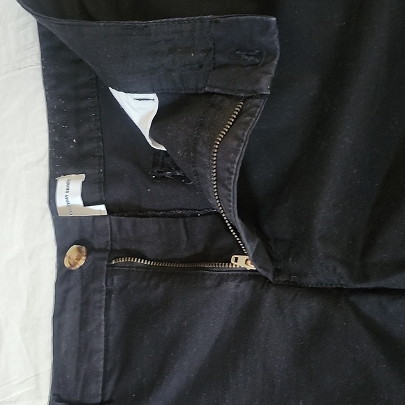 Old Navy, size 12, black and mustard yellow shorts. - Picture 8 of 8